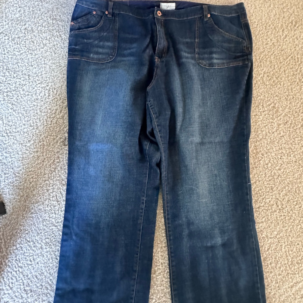 Woman’s Plus 28 Venezia Deep Indigo Jeans